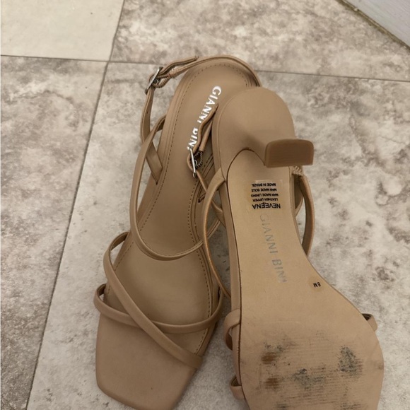 Gianni Bini Tan Strappy Sandals - Picture 6 of 6